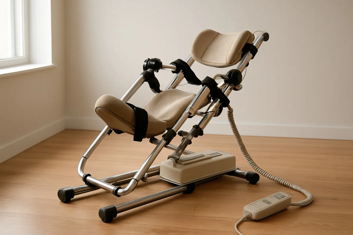 A continuous passive motion knee machine at home